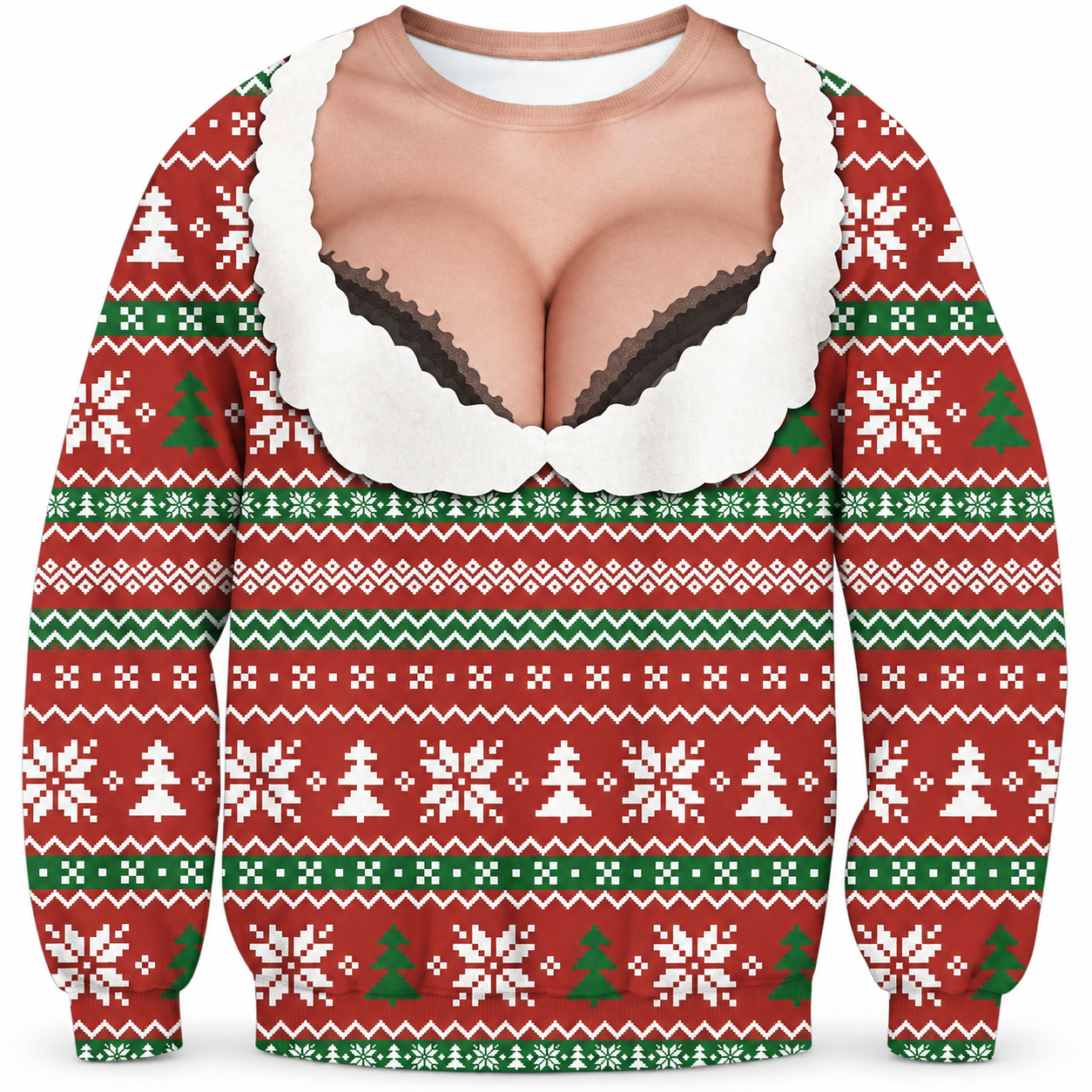 The Original Christmas illusion sweater